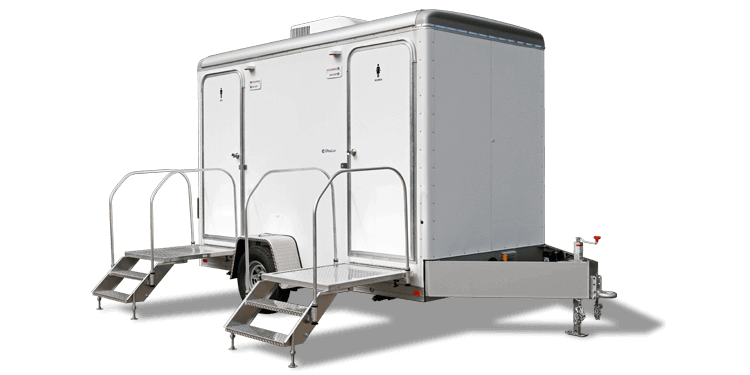 Luxury Restroom Trailer Rentals Waukegan IL